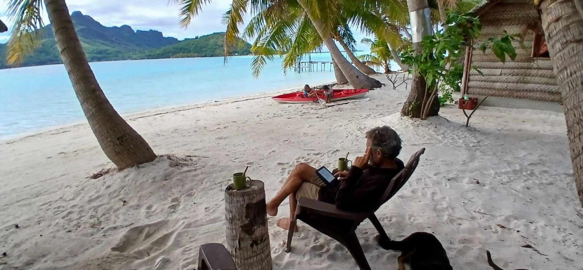 Poemanahere Island Camping A Maupiti Te-Fare-Arii Eksteriør billede