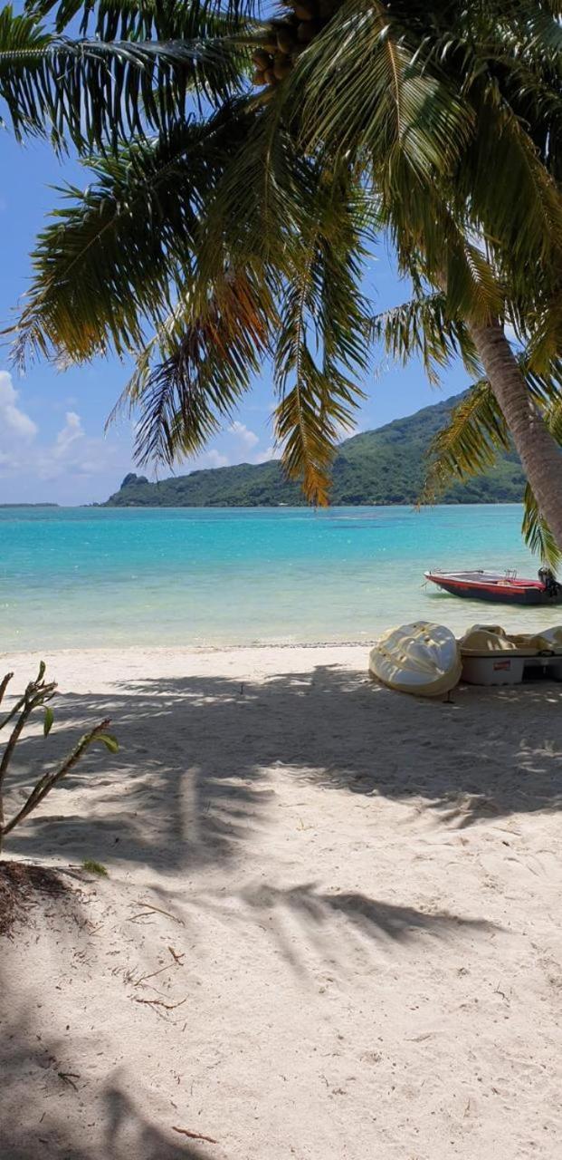 Poemanahere Island Camping A Maupiti Te-Fare-Arii Eksteriør billede